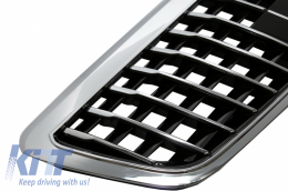 Frontstoßstange für Mercedes S W221 05-12 Einzelrahmen-Frontgrill S63 S65 Look-image-6059048