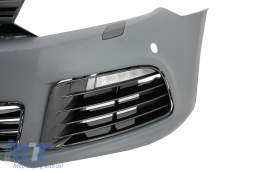 Frontstoßstange für VW Golf VI Golf 6 2008-2013 Gitter R20 Look PDC-image-6032826