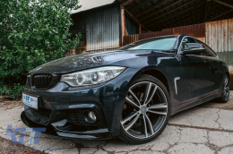 Frontstoßstange Spoilerlippe für BMW 4 F32 F33 F36 2013-03.2019 M-Look Glänzend schwarz-image-6093796