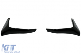 Frontstoßstangenspoiler Splitter-Klappen für BMW F80 M3 F82/F83 M4 14-19 Glänzend schwarz-image-6084481