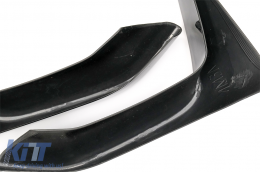 Frontstoßstangenspoiler Splitter-Klappen für BMW F80 M3 F82/F83 M4 14-19 Glänzend schwarz-image-6084488