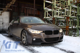 Full LED Фарове Angel Eyes Подходящ за BMW 3 Series F30 F31 Sedan Touring (2011-up)-image-6002796