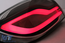 Full LED Bar Taillights suitable for BMW 4 Series F32 F33 F36 (2013-2016) Smoke with Static Turning Signal-image-6101047