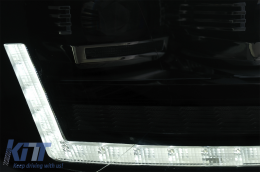 Full LED DRL Fari per VW Transporter Caravelle Multivan T5 2010-2015 Dinamico-image-6089358