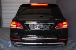 Full LED Fanali posteriori LightBar per Mercedes Classe M W166 2012-2015 rosso bianco LHD-image-6085983