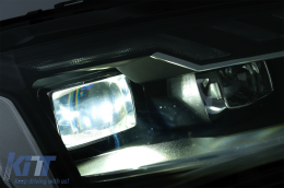 Full LED Fari per Audi A4 B8.5 Facelift 2012-2015 Dinamico Nero A4 B9.5 Look-image-6088121