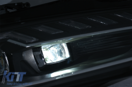 Full LED Fari per Audi A4 B8.5 Facelift 2012-2015 Dinamico Nero A4 B9.5 Look-image-6088124