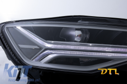 Full LED Fari per Audi A6 4G C7 2011-2018 Facelift Matrix Look Dinamico Luci-image-6052125