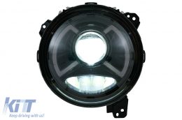 Full LED Fari per Jeep Wrangler IV JL JLU 2018+ Barra luminosa-image-6068749