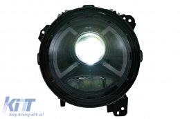 Full LED Fari per Jeep Wrangler IV JL JLU 2018+ Barra luminosa-image-6068752