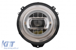 Full LED Fari per Mercedes G W463 2005-2017 Cromo Facelift 2018 Look-image-6081238