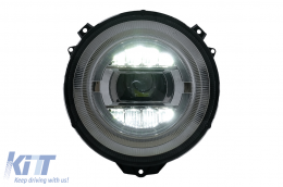 Full LED Fari per Mercedes G W463 2005-2017 Cromo Facelift 2018 Look-image-6081240