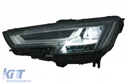 Full LED Headlights suitable for Audi A4 B9 8W (2016-2018) conversion from Xenon to LED-image-6103262