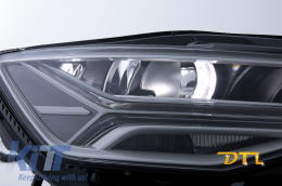 Full LED Headlights suitable for Audi A6 4G C7 (2011-2018) Facelift Matrix Design Sequential Dynamic Turning Lights-image-6052122