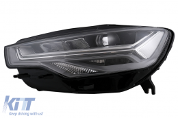 Full LED Headlights suitable for Audi A6 4G (2011-2014) Facelift Design conversion from Xenon to LED-image-6102715