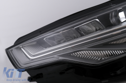 Full LED Headlights suitable for Audi A6 4G (2011-2014) Facelift Design conversion from Xenon to LED-image-6102716