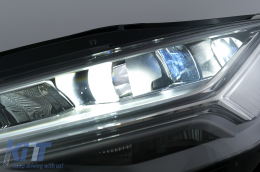 Full LED Headlights suitable for Audi A6 4G (2011-2014) Facelift Design conversion from Xenon to LED-image-6102720