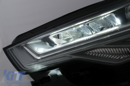 Full LED Headlights suitable for Audi A6 4G (2011-2014) Facelift Design conversion from Xenon to LED-image-6102723