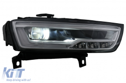 Full LED Headlights suitable for Audi Q3 8U Facelift (2014-2017) Conversion from Xenon to LED-image-6102731