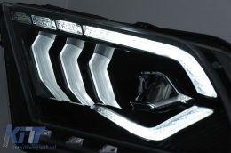 Full LED Headlights suitable for Ford Mustang V (2010-2014) with Dynamic Sequential Turning Light-image-6089473