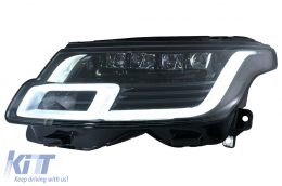 Full LED Headlights suitable for Land Range Rover IV Vogue SUV L405 (2013-2017) Conversion to 2018-up-image-6075143