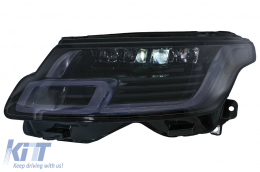 Full LED Headlights suitable for Land Range Rover IV Vogue SUV L405 (2013-2017) Conversion to 2018-up-image-6075148