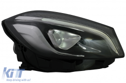 Full LED Headlights suitable for Mercedes A-Class W176 (2012-2018) only for Halogen-image-6095004