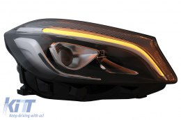 Full LED Headlights suitable for Mercedes A-Class W176 (2012-2018) only for Halogen-image-6095011