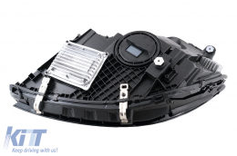 Full LED Headlights suitable for Mercedes S-Class W222 (2013-2020) Black-image-6105791