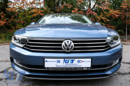 Full LED Headlights suitable for VW Passat B8 3G (2014-2019) LED Matrix Look with Sequential Dynamic Turning Lights-image-6074335