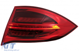 Full LED Luci posteriori per Porsche Cayenne 958 E2 92A Prefacelift 10-15 rosso bianco-image-6090902