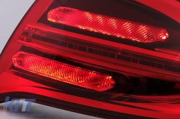 Full LED Luci posteriori per Porsche Cayenne 958 E2 92A Prefacelift 10-15 rosso bianco-image-6090904