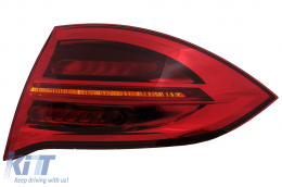 Full LED Luci posteriori per Porsche Cayenne 958 E2 92A Prefacelift 10-15 rosso bianco-image-6090905