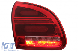 Full LED Luci posteriori per Porsche Cayenne 958 E2 92A Prefacelift 10-15 rosso bianco-image-6090915