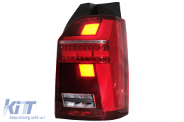 Full LED Luci posteriori per VW Transporter T6 15-20 Dinamico Sequenziale girando Leggero-image-6085718