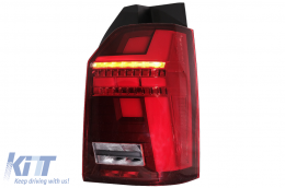 Full LED Luci posteriori per VW Transporter T6 15-20 Dinamico Sequenziale girando Leggero-image-6085722