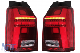 Full LED Luci posteriori per VW Transporter T6 15-20 Dinamico Sequenziale girando Leggero-image-6085723