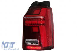 Full LED Luci posteriori per VW Transporter T6 15-20 Dinamico Sequenziale girando Leggero-image-6085725