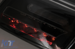 FULL LED taillights suitable for Porsche Cayenne 958 E2 92A Prefacelift (2010-2014) Black Smoke with Dynamic Indicators-image-6067444