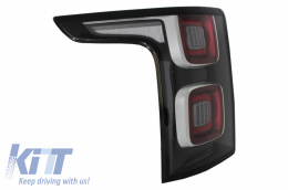 Full LED Taillights suitable for Range Rover Vogue L405 (2013-2017) Facelift Design Smoke-image-6047659