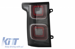 Full LED Taillights suitable for Range Rover Vogue L405 (2013-2017) Facelift Design Smoke-image-6047660