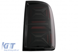 Full LED Taillights suitable for VW Amarok (2010-2020) Dynamic Sequential Turning Light Smoke-image-6089551