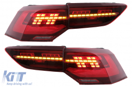 Full LED Taillights suitable for VW Golf VIII Hatchback Mk8 MQB (2020-Up) Dynamic Sequential Turning Lights-image-6102019