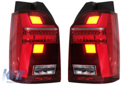 Full LED Taillights suitable for VW Transporter T6 (2015-2020) Dynamic Sequential Turning Light-image-6085719