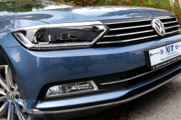 Full LED Фарове , подходящи за VW Passat B8 3G (2014-2019) LED Matrix вид с последователни Динамичен Въртящи се светлини-image-6074332