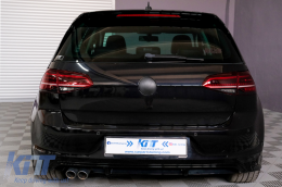 Full LED Задни светлини , подходящи за VW Golf 7 & 7.5 VII (2012-2019) Facelift Retrofit G7.5 Look Динамичен Sequential Въртящи се светлини Dark Черешово черно-image-6090465