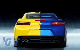 Full LED Задни светлини , подходящи за Chevrolet Camaro (2015-2017) Последователни Динамичен Въртящи се светлини дим-image-6043341