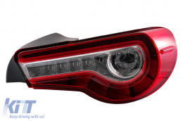 Full LED Задни светлини , подходящи за Toyota 86 (2012-2019) Subaru BRZ (2012-2018) Scion FR-S (2013-2016) с последователни Динамичен Въртящи се светлини-image-6068807