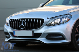 Full Multibeam LED Фарове подходящи за Mercedes C-Class W205 S205 (2014-2018) LHD-image-6076835