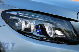 Full Multibeam LED Фарове подходящи за Mercedes C-Class W205 S205 (2014-2018) LHD-image-6076839